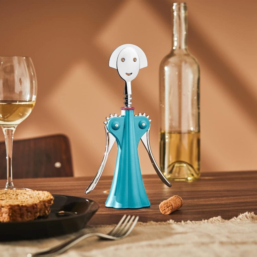 Alessi Anna G Design Corkscrew Blue by Alessandro Mendini