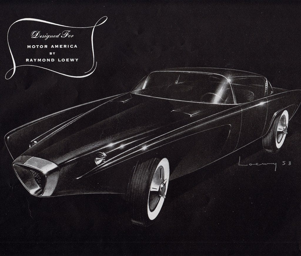 Raymond Loewy Car Designs