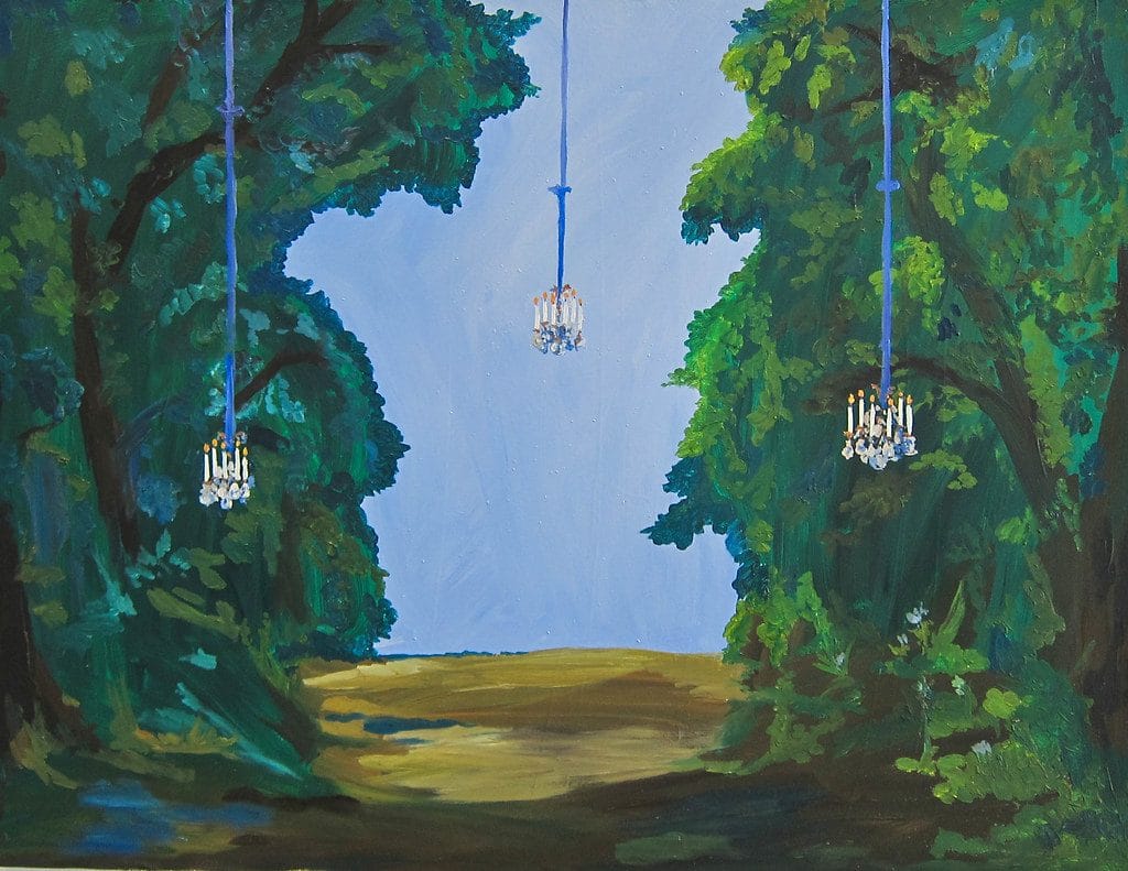 "Karen Kilimnik, Dusk, 1996" by Sharon Mollerus is licensed under CC BY 2.0.