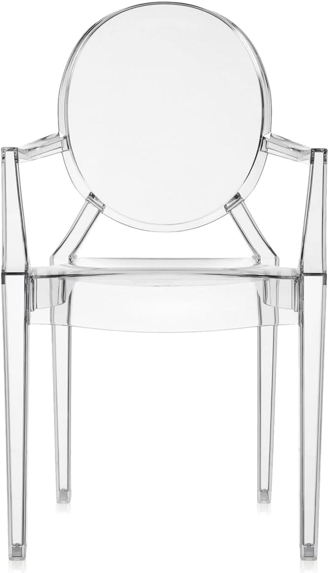 Kartell Philippe Starck armchair in crystal polycarbonate