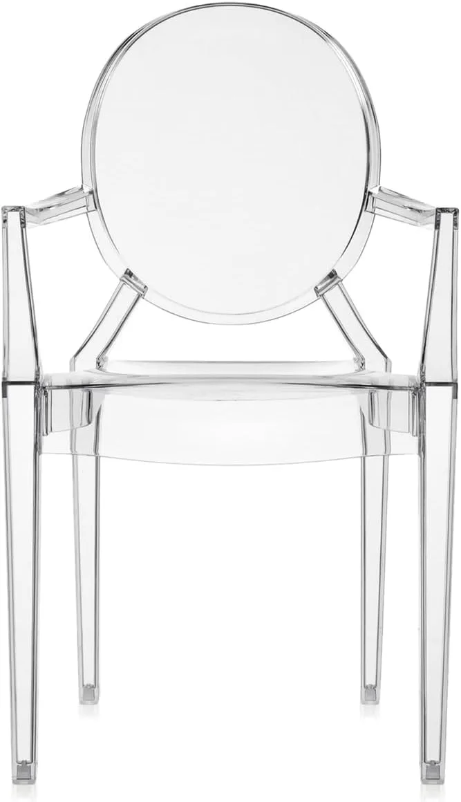 Kartell Philippe Starck armchair in crystal polycarbonate