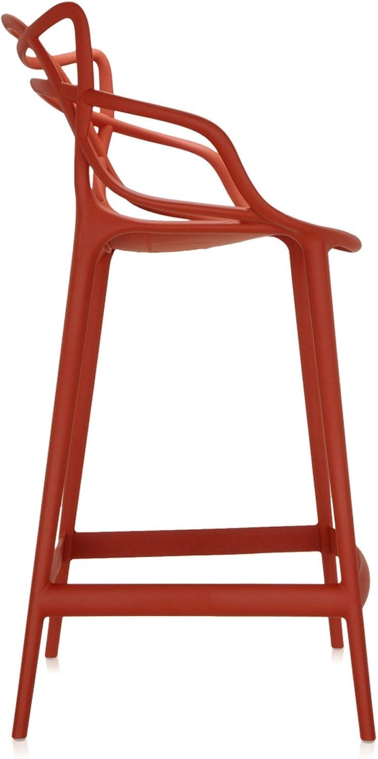 Kartell Masters Stool by Philippe Starck in red