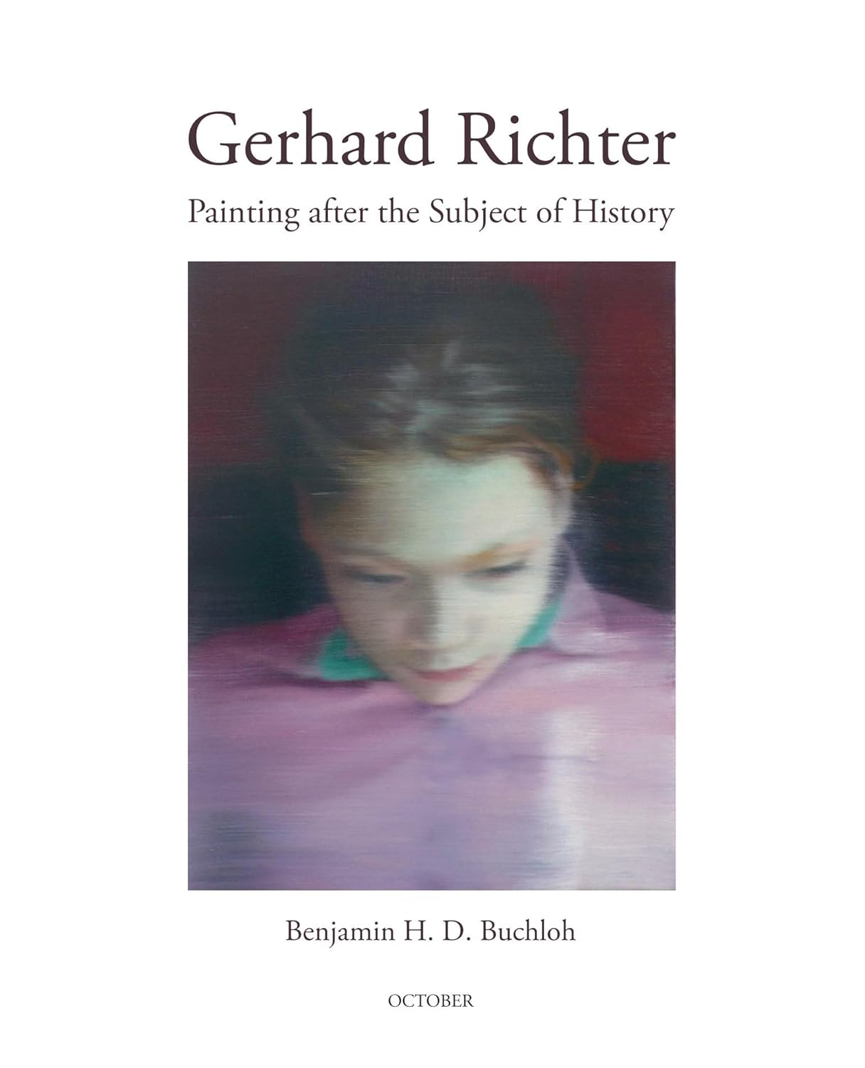 Gerhard Richter Painting after the Subject of History book cover, Buchloh