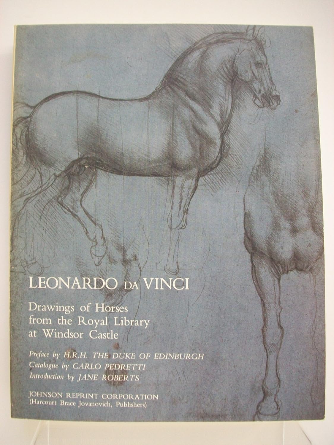 Leonardo da Vinci Drawings of Horses and Other Animals by Carlo Pedretti book cover