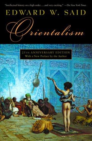 Orientalism book cover, Edward Said