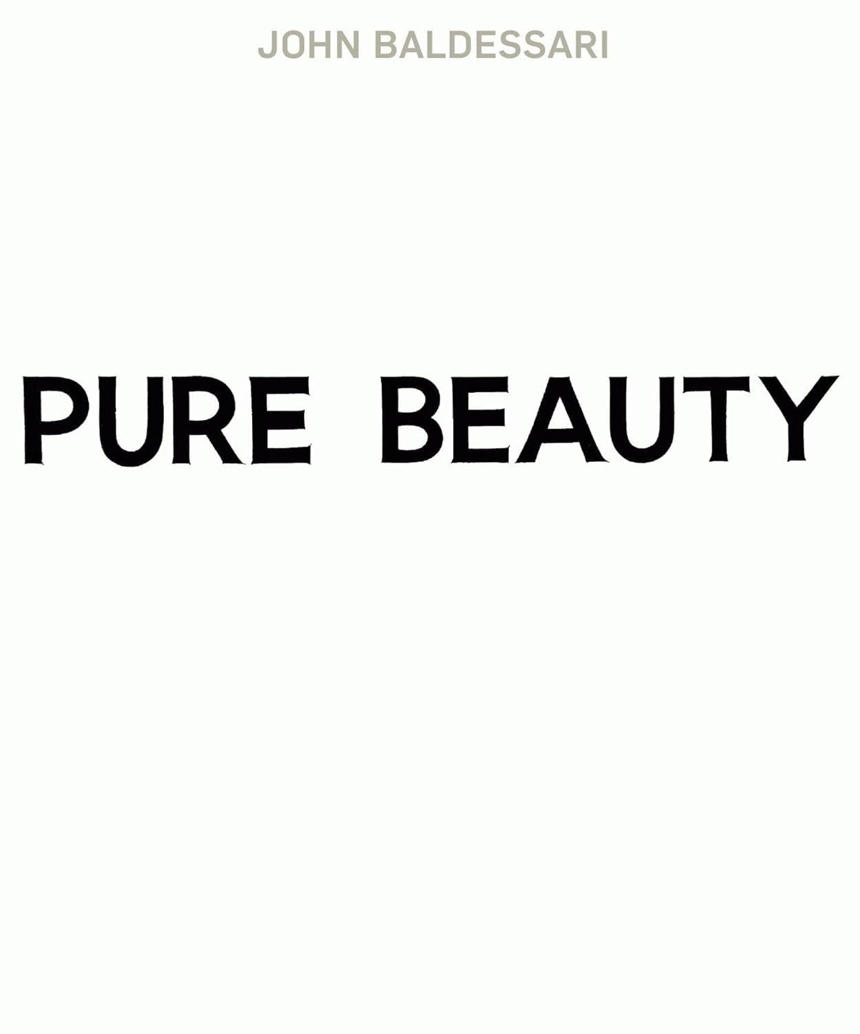 John Baldessari: Pure Beauty (Prestel)