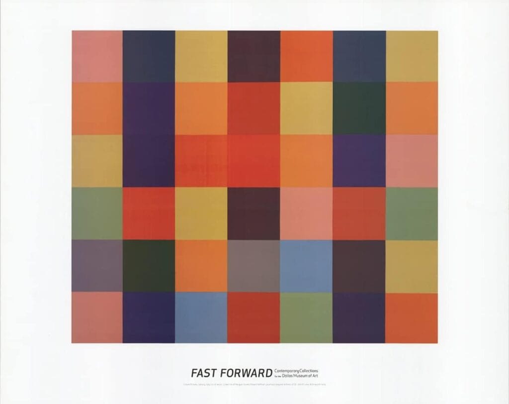 Ellsworth Kelly color block art print