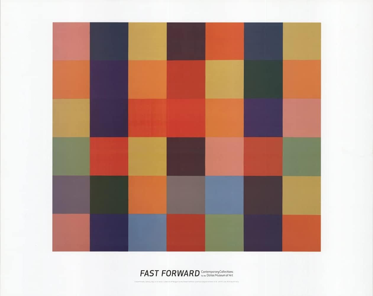 Ellsworth Kelly color block art print