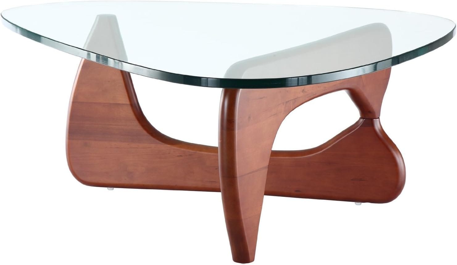eMODERN FURNITURE eMod Noguchi coffee table reproduction in cherry wood finish
