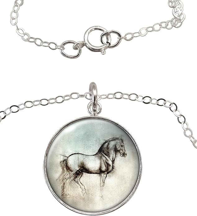 Leonardo Gran Cavallo sterling silver necklace