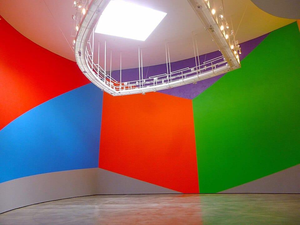 Sol LeWitt, Wall Drawing 831 (Geometric Forms), Guggenheim Bilbao