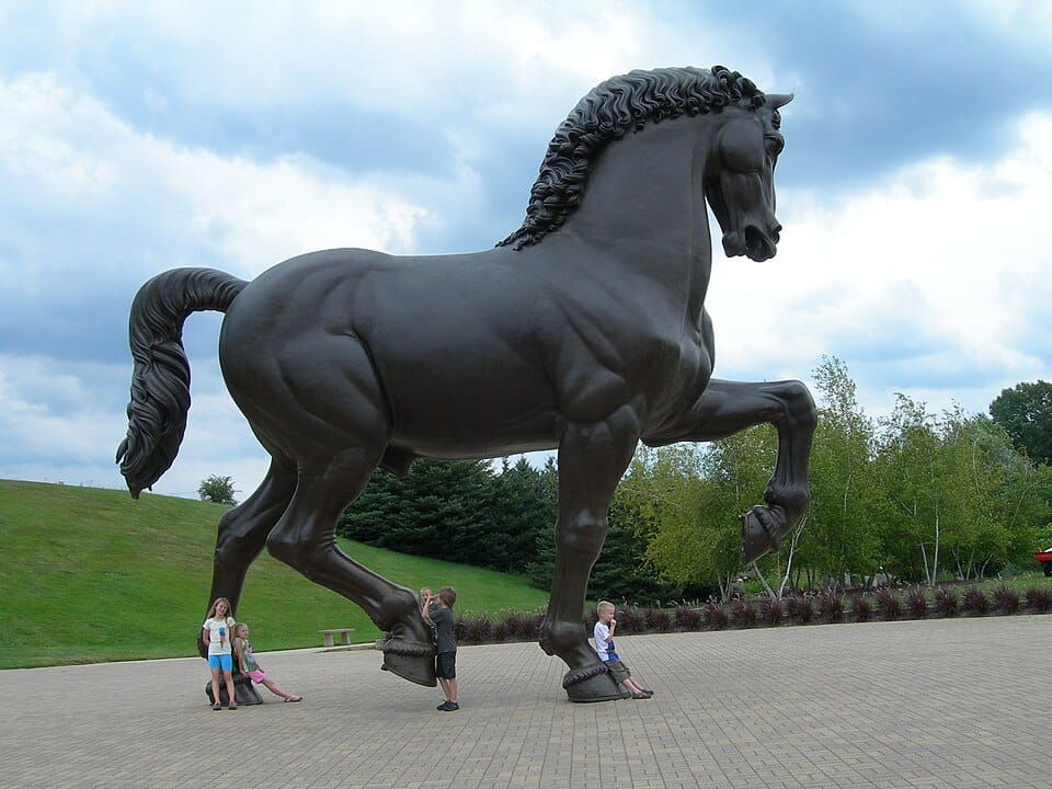 Frederik Meijer Gardens Grand Rapids — Il Cavallo & The American Horse