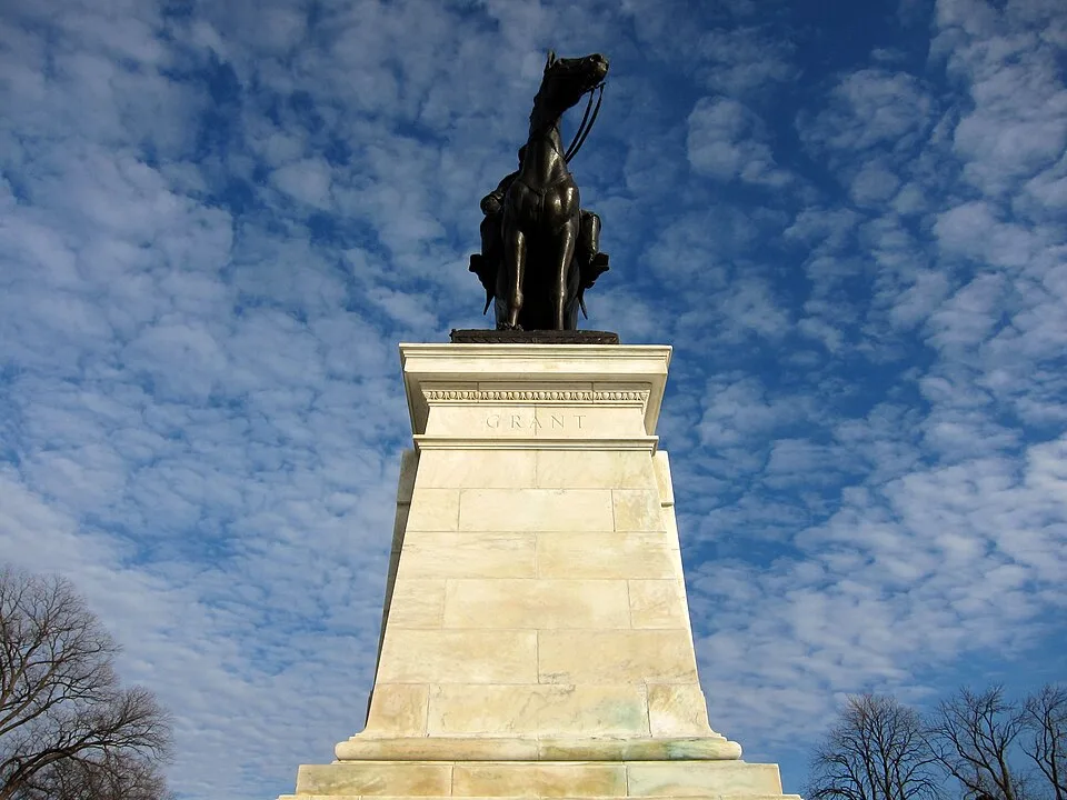 Ulysses S. Grant Memorial equestrian statue by Henry Merwin Shrady, Washington DC, 1922