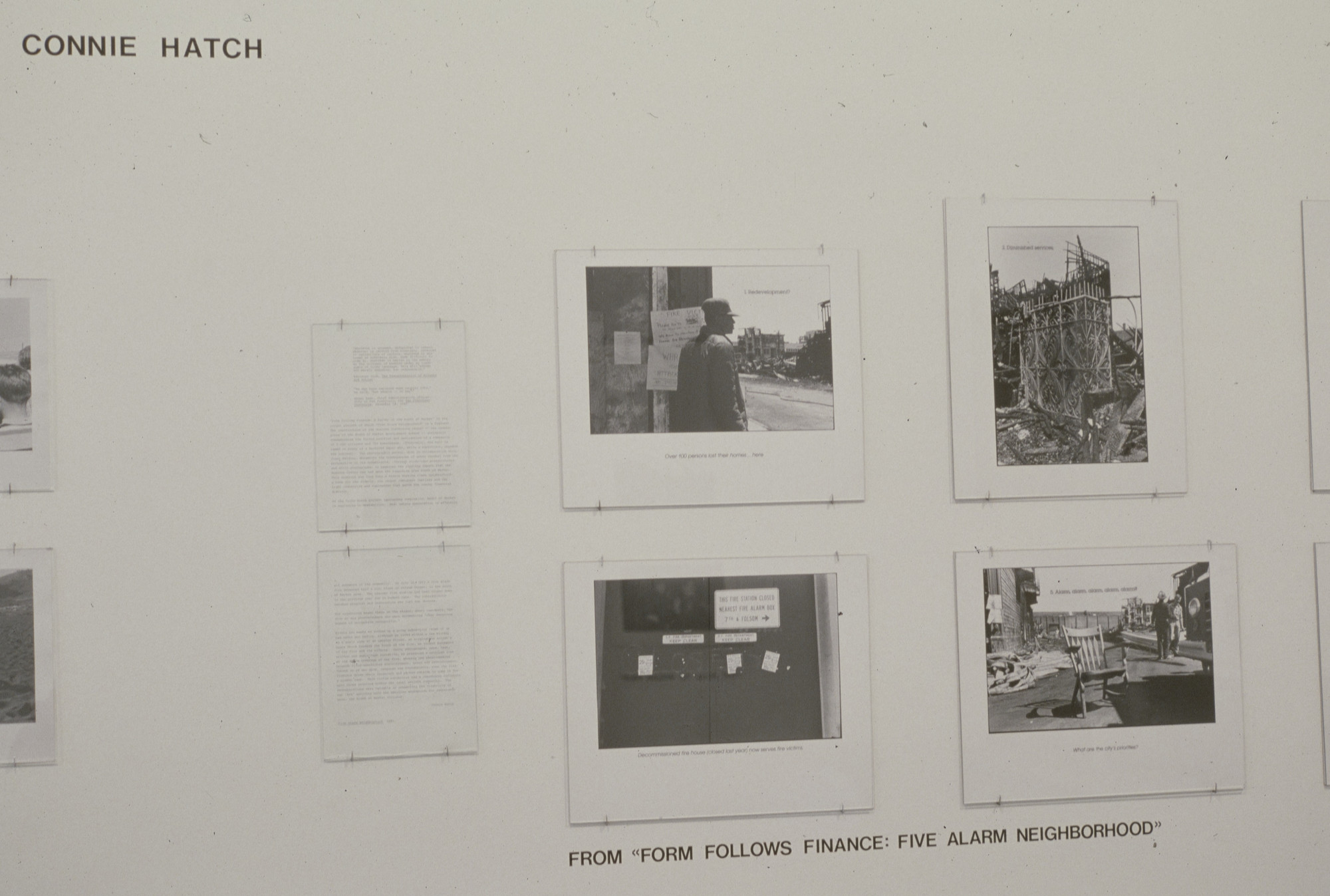 Connie Hatch installation view PS1 MoMA Photography exhibition