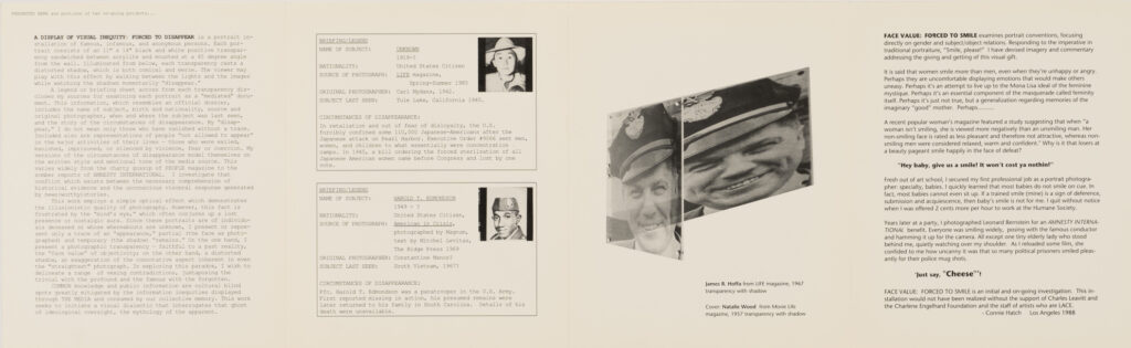Connie Hatch The De-Sublimation of Romance 1975-1981 photograph