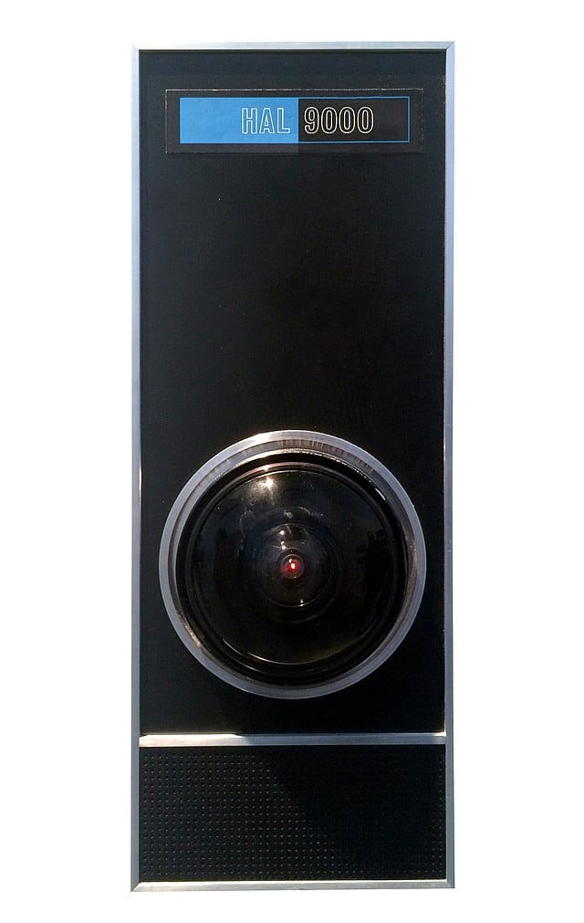 HAL 9000 original prop from 2001: A Space Odyssey