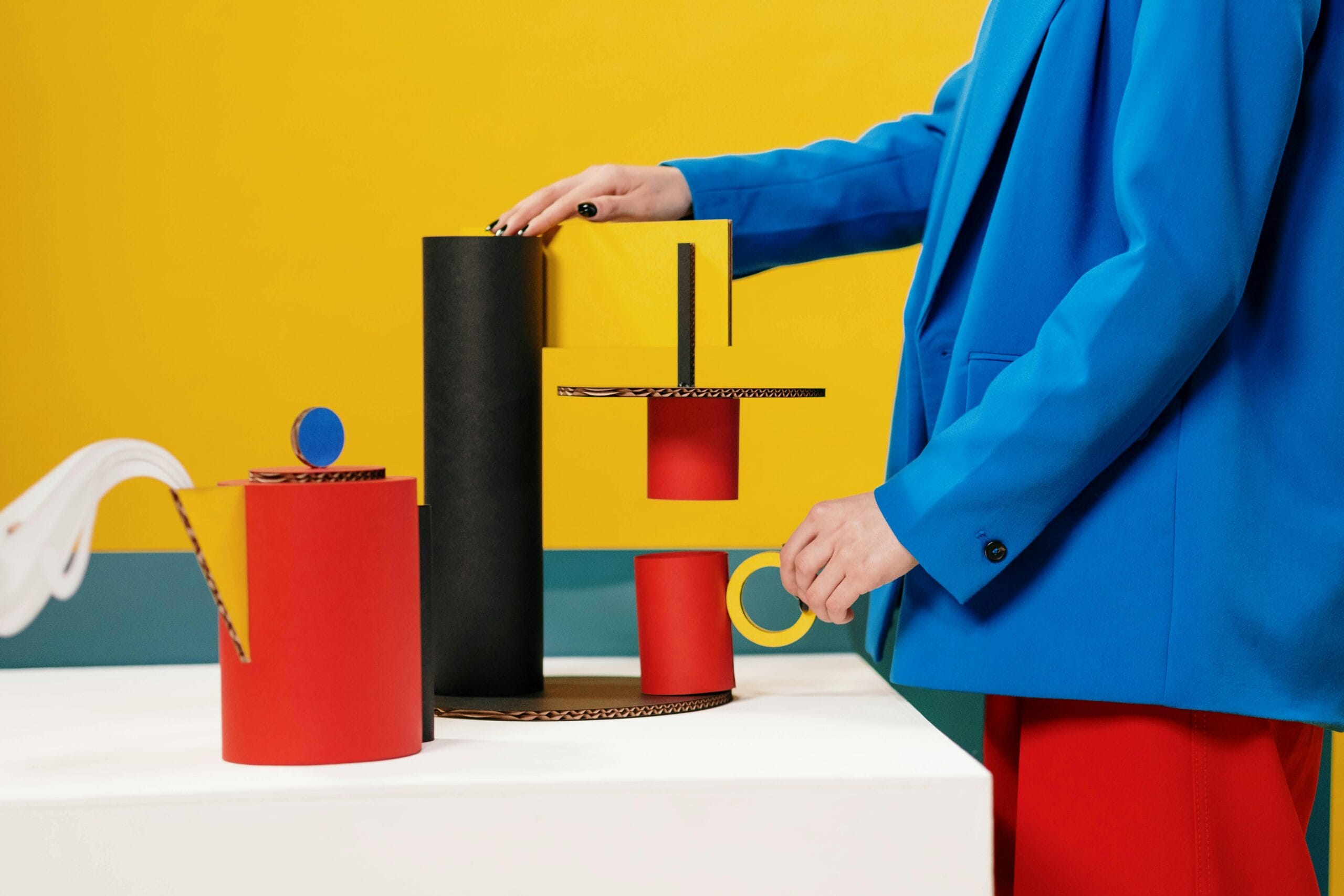 Memphis design movement furniture and objects collection