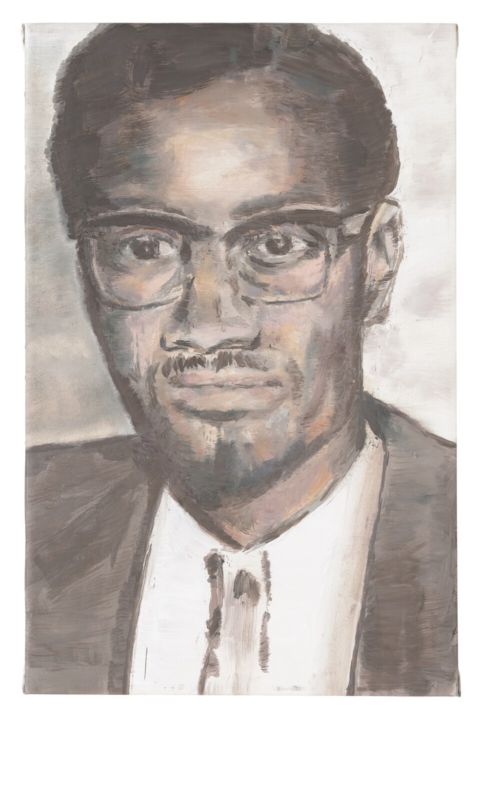 Luc Tuymans Lumumba 2000 oil on canvas MoMA New York