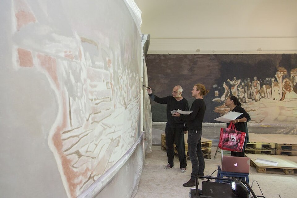 Luc Tuymans exhibition view MSK Ghent 2017