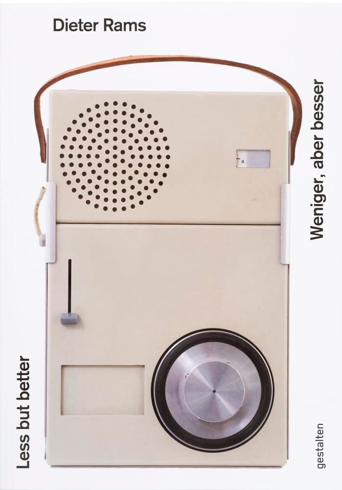 Dieter Rams Less But Better book cover, Gestalten edition