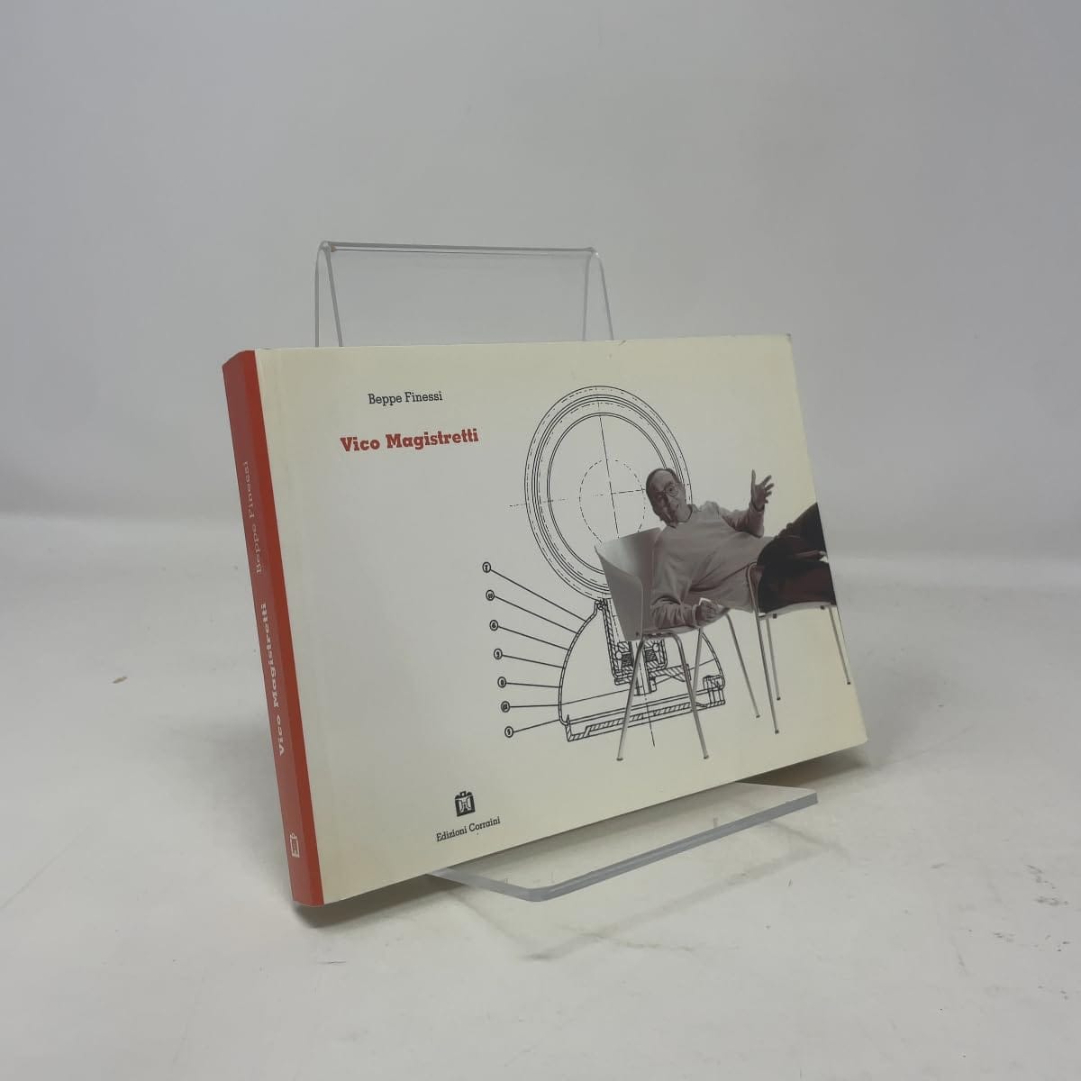 Vico Magistretti monograph by Beppe Finessi — book cover