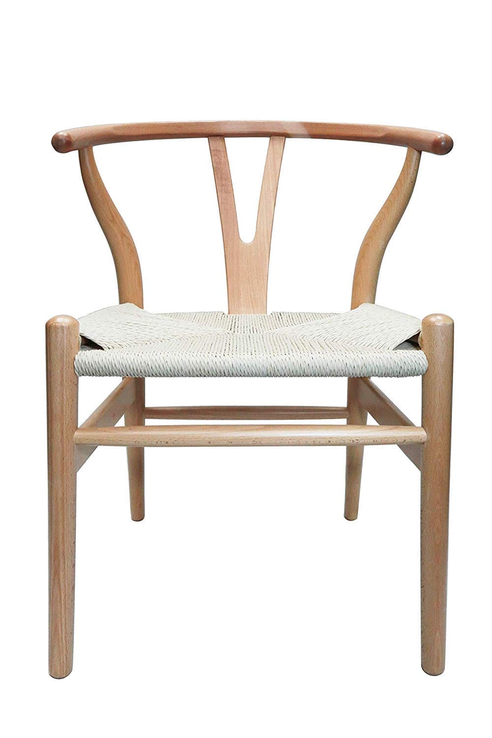 Hans Wegner Wishbone Chair replica in natural finish
