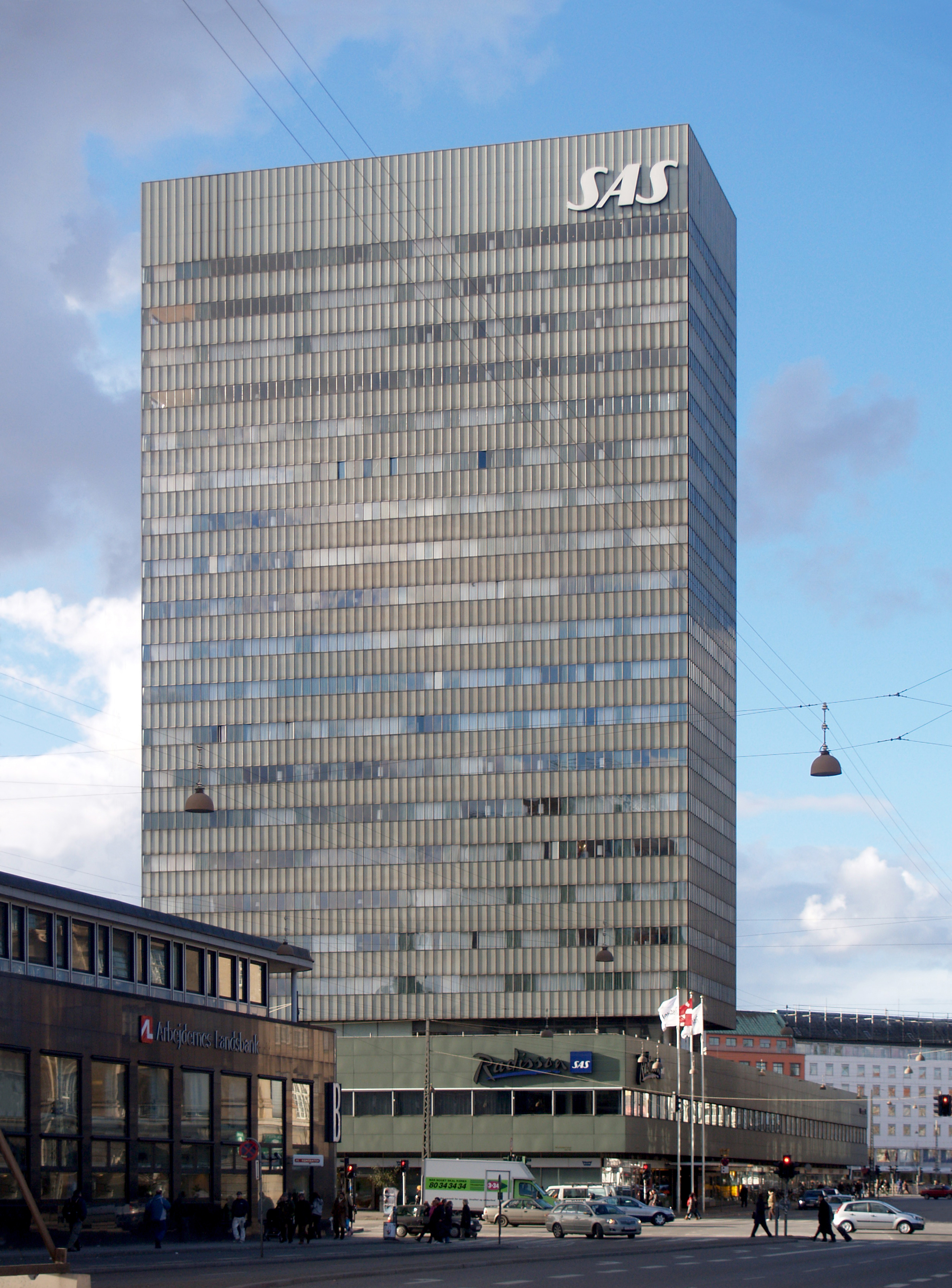 SAS Royal Hotel Copenhagen designed by Arne Jacobsen 1960