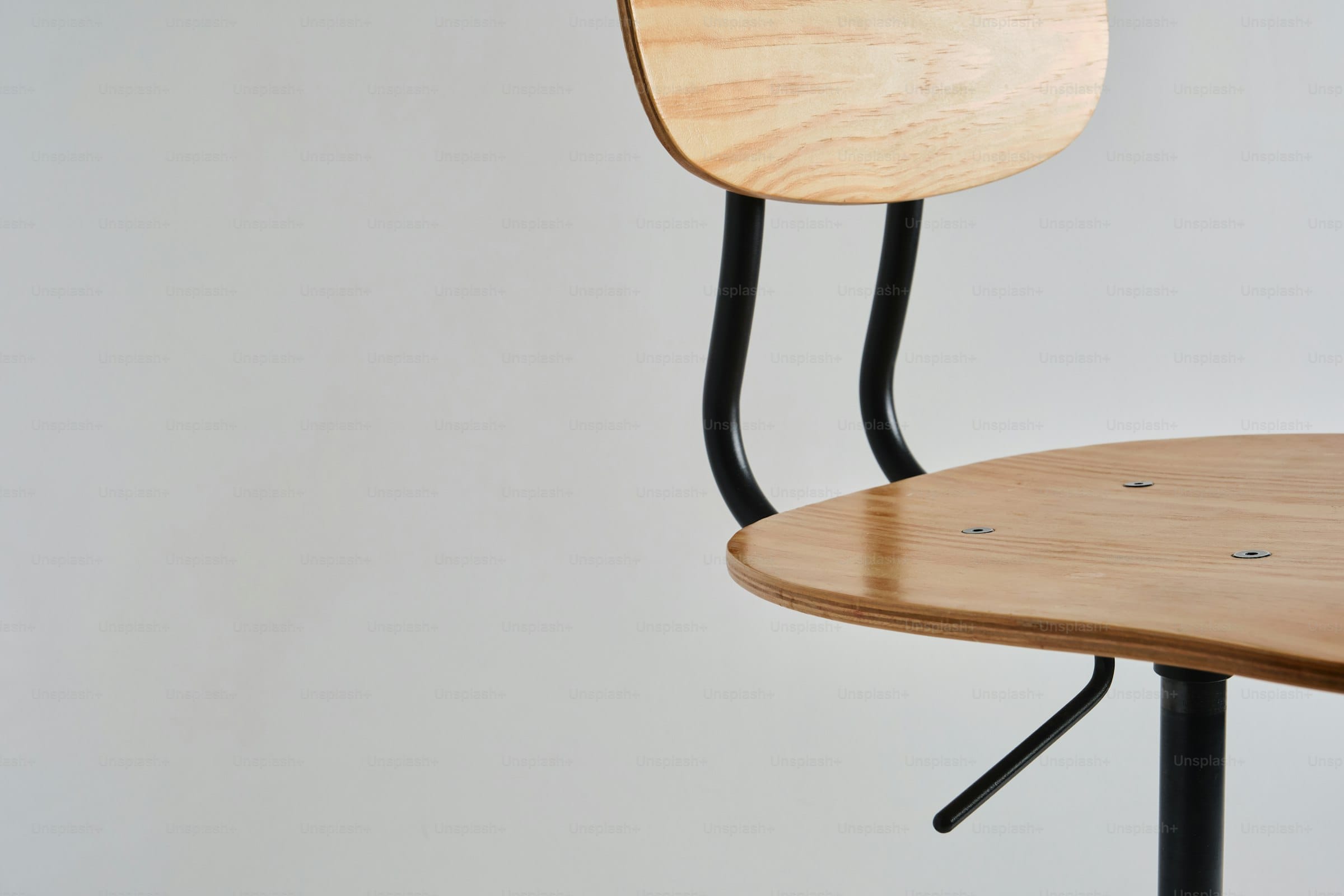 Mid-century modern interior featuring Scandinavian wood furniture and clean lines