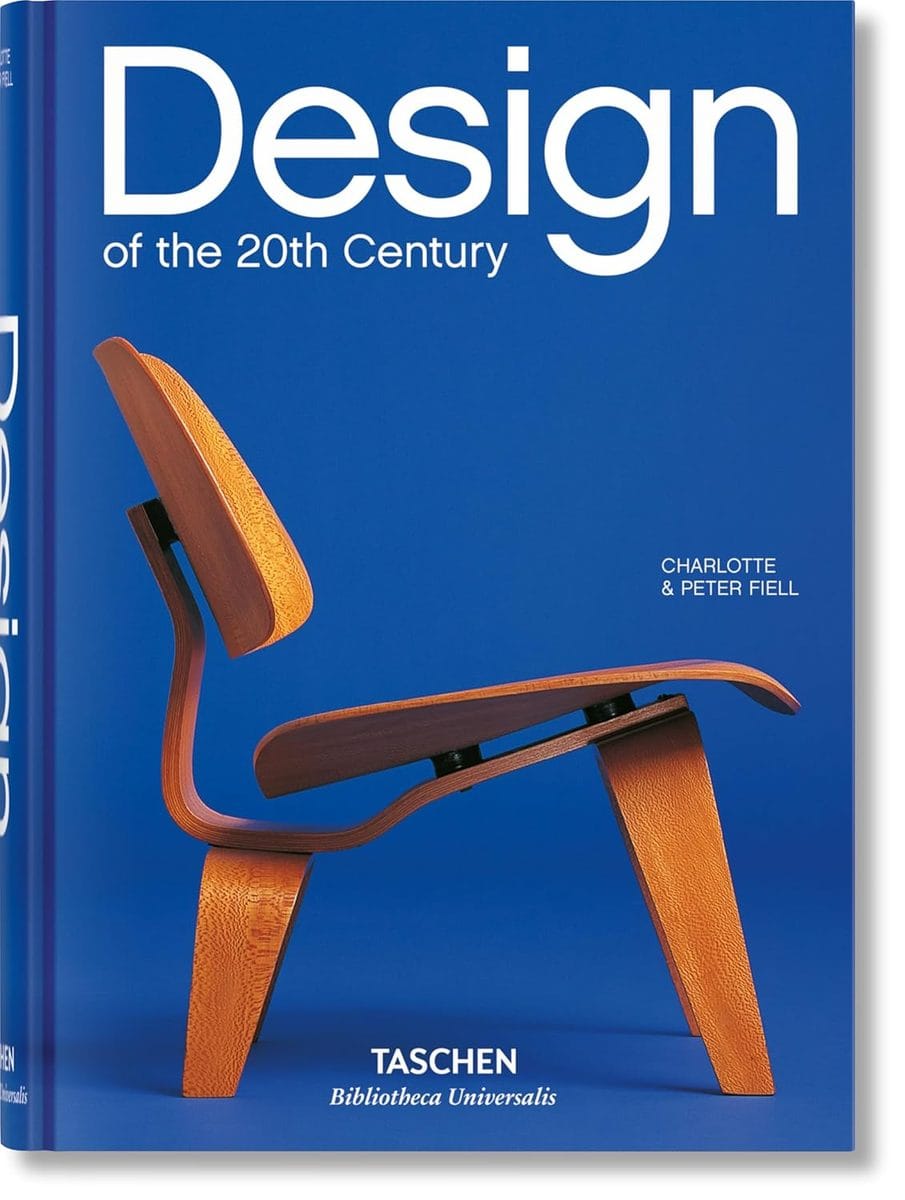 Design of the 20th Century by Charlotte and Peter Fiell, TASCHEN book cover