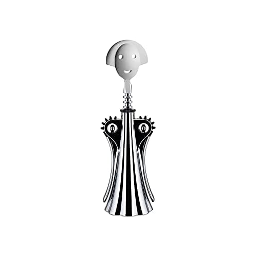 Alessi Anna G corkscrew in chrome and resin by Alessandro Mendini