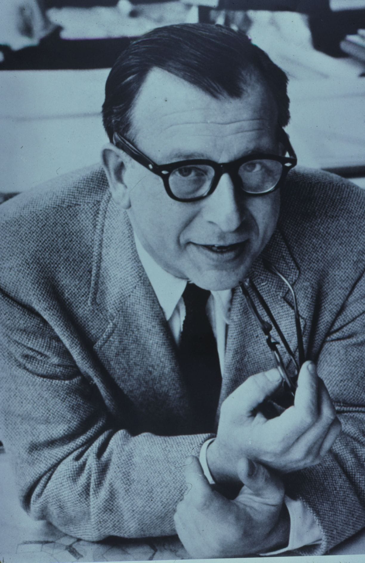 Portrait of architect Eero Saarinen